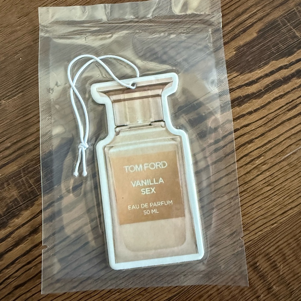 TOM FORD Vanilla Sěx Hanging Car Air Freshener